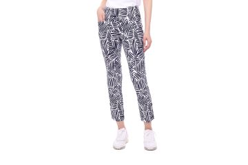 Swing Control Navy Lines Techno Ankle Hose