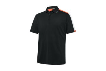Galvin Green HW26 Hr Polo Mulligan Schwarz/Weiß/Orange M