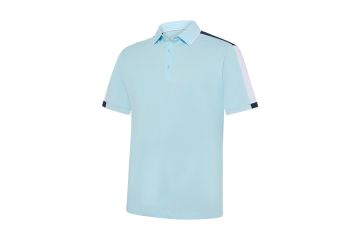 Galvin Green HW26 Hr Polo Mulligan Hellblau/Weiß/Navy M