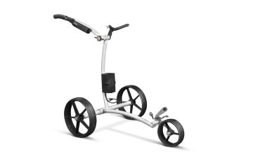Kiffe K5 Elektro-Trolley Weiß inklusive Schirmhalter