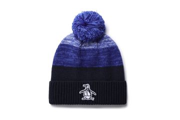 Original Penguin Rib Cuff Pom Beanie