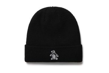Original Penguin Mütze Cuffed Beanie Schwarz Onesize