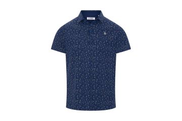 Original Penguin Archives Golf Flag Printed Poloshirt