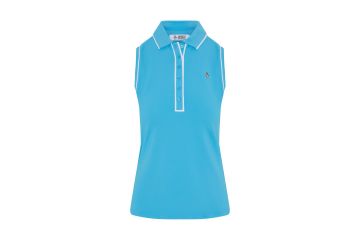 Original Penguin Veronica Performance Poloshirt ohne Ärmel