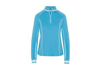 Original Penguin FS26 Da Polo LA Sun Protection Blau/Weiß XS