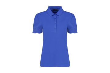 Cherie FS23 Da Polo Openwork Sleeves Blau L