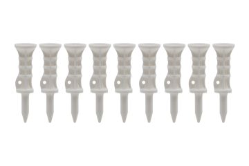 SpineTee Par Stufentee gleiche Längen - Weiß (10er-Set)