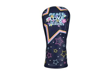 PRG Golf Fairwayholz Haube Peace & Love