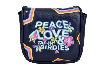 PRG Golf Putterhaube Mallet Spider Peace & Love