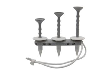 SpineTee Pro Tee XL verschiedene Längen - Grau (3er-Set)