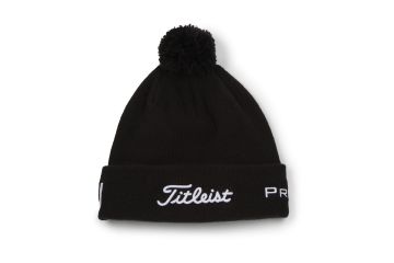 Titleist Wintermütze Tour Pom Pom Schwarz/Weiß