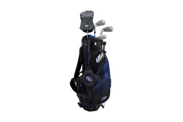 U.S. Kids Starterset 2025 Ultralight 45 Schwarz/Blau (115 - 122cm)