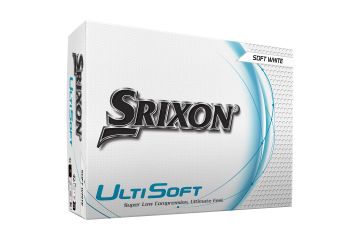 Srixon Golfbälle UltiSoft 2025 Weiß 12-Pack
