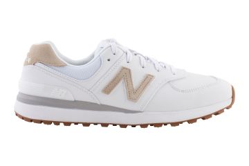 New Balance Da Golfschuhe 574 Greens v2 Weiß/Beige 37 ½ (US 7)
