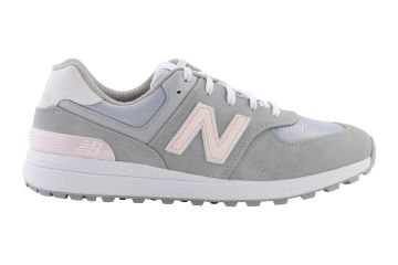 New Balance Da Golfschuhe 574 Greens v2 Grau/Rosa 37 ½ (US 7)