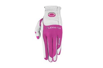 ZOOM Linker Handschuh Da Flexx Hybrid Z2006-4 Weiß/Pink