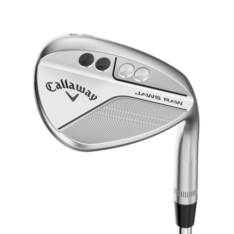 Callaway Jaws Raw Full Toe Raw Chrome Wedge 54°-10°-J Stahl Stiff Linkshand