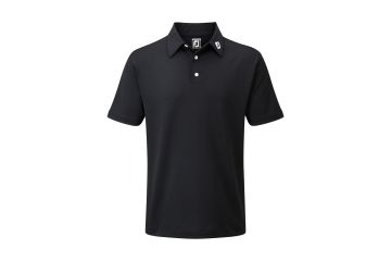 FootJoy NOS Hr Polo Stretch Pique Schwarz S