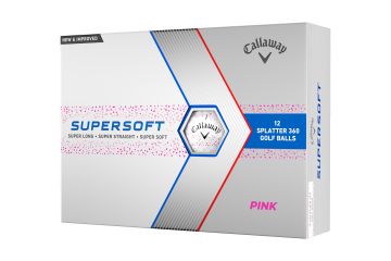 Callaway Supersoft Splatter Golfbälle