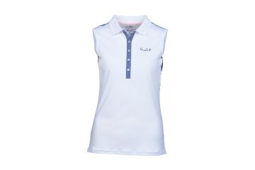 girls golf Hearts In The Sky Poloshirt ärmellos