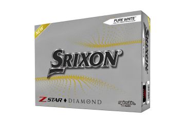 Srixon Z-Star Diamond Golfbälle-Weiß-12-Pack