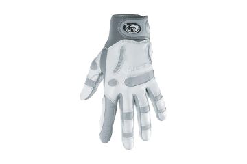 Bionic Da ReliefGrip Linker Handschuh Weiß/Grau S