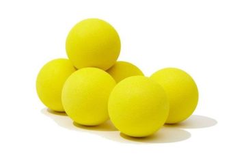 Longridge Softbälle Gelb 6er Pack