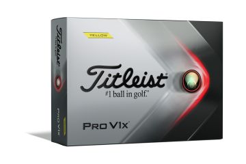 Titleist Pro V1x Golfbälle-Gelb-12-Pack