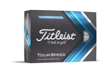 Titleist Tour Speed Golfbälle-Weiß-12-Pack