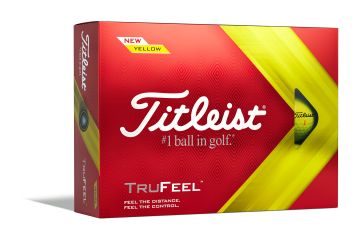 Titleist TruFeel Golfbälle-Gelb-12-Pack