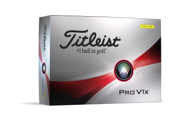 Titleist Pro V1x  Golfbälle-Gelb-12-Pack