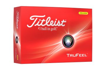 Titleist TruFeel Golfbälle 24 Gelb 12-Pack