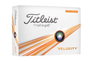 Titleist Velocity Golfbälle 24 Orange 12-Pack