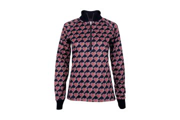 Cherie Hearty Heart Zip Layer