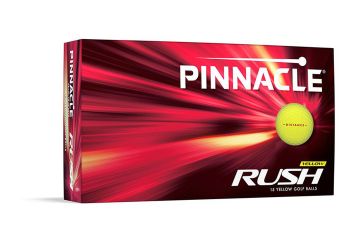 Pinnacle Rush Golfbälle-Gelb-15-Pack