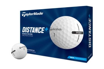 TaylorMade Distance+ Golfbälle-Weiß-12-Pack