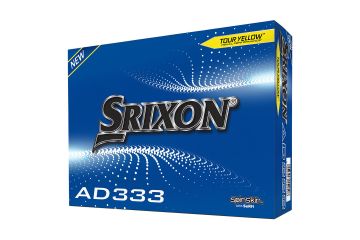 Srixon AD333 Golfbälle 2022-Gelb-12-Pack