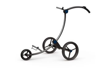 GolfQuant 3e Titan-Elektro-Caddy-Blau