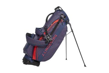 J. Lindeberg Standbag Vessel Play Bridge Monogramm - Navy/Rot