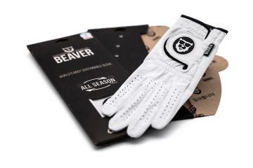 Beaver Golf Da All Season Ultra Linker Handschuh Weiß XS
