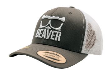Beaver Golf Cap Trucker Grau/Weiß Verstellbar