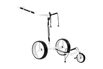 JuCad Trolley Carbon 3-Rad-Weiß