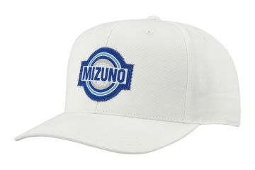 Mizuno Cap Hr Patch Snapback-Herren-Weiß/Blau-Verstellbar