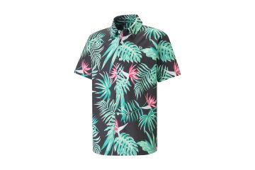 Puma x Palm Tree Crew Paradise Button-Down Golfhemd