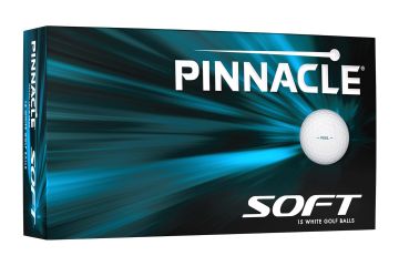 Pinnacle Soft Golfbälle-Weiß-15-Pack