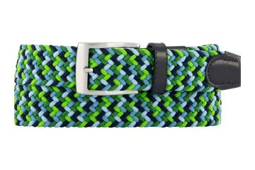 Alberto Fashion Braided Multicolor Stretch Gürtel