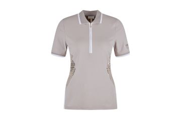 Sportalm Print Halbarm Poloshirt mit Zip