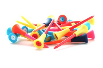 Rubber Tee Plastik-Tees mit breiter Auflage