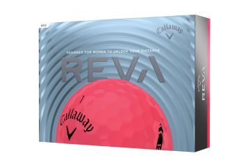 Callaway REVA Golfbälle-Pink-12-Pack