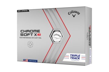 Callaway Chrome Soft X LS Triple Track 2022 Golfbälle
